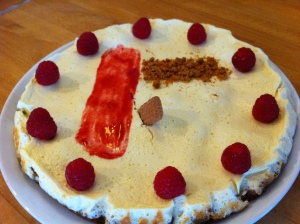 Cheesecake Spéculoos-framboise (1)