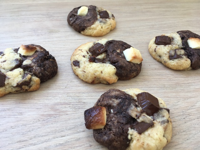 Cookies choco noir et blanc